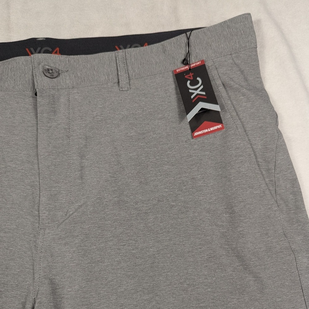 NEW Johnston & Murphy XC4 Extreme Comfort Heather‎ Gray Performance Shorts 40L